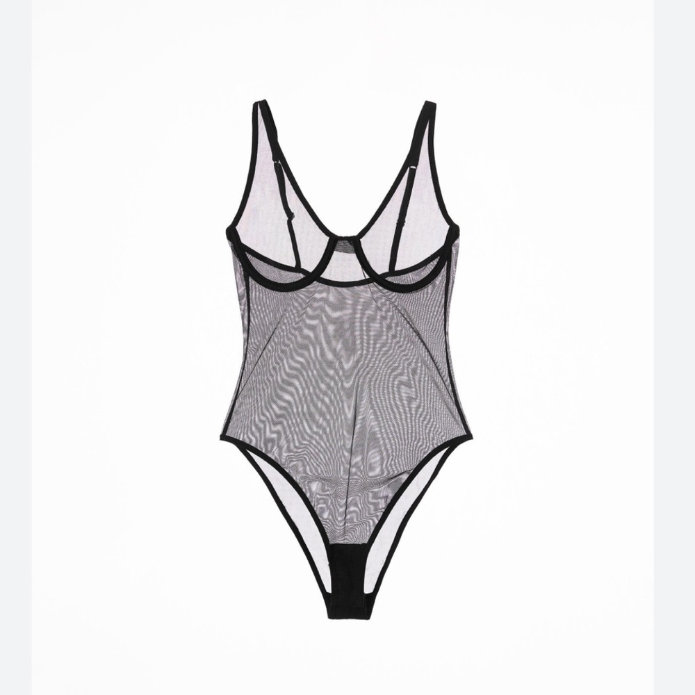 ZARA TULLE BODYSUIT WITH UNDERWIRE✨